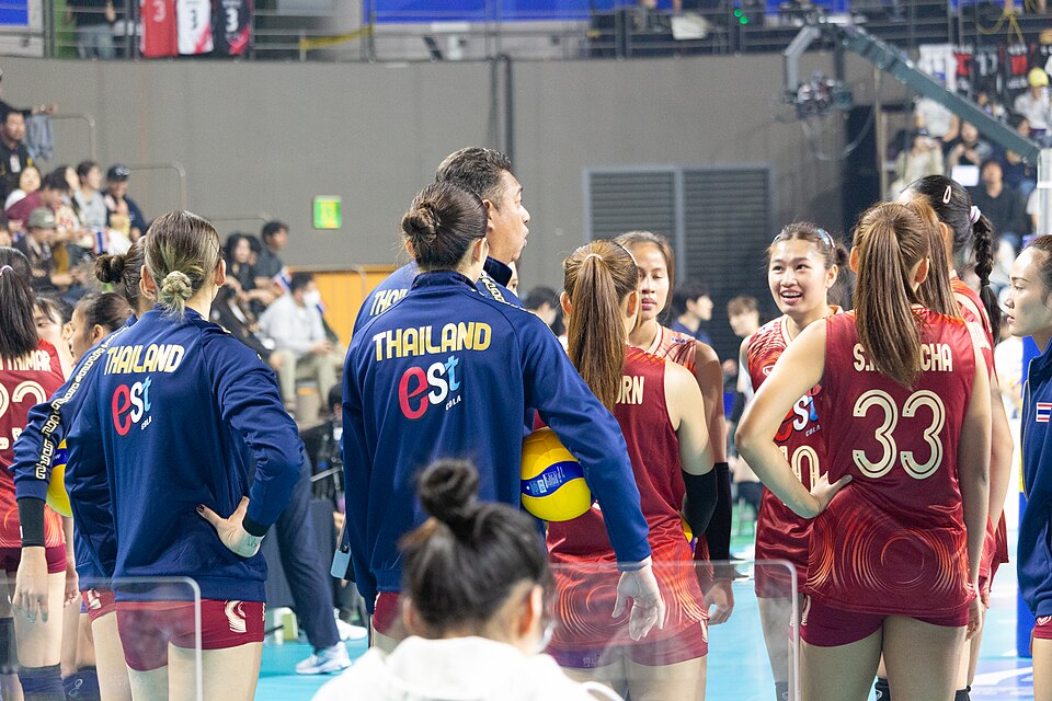 Volleyball match